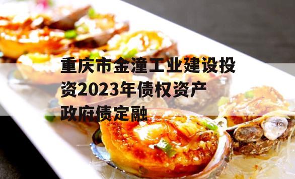 重庆市金潼工业建设投资2023年债权资产政府债定融