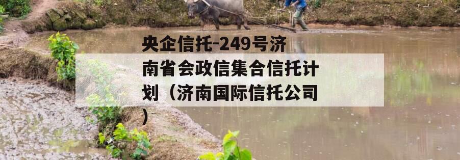 央企信托-249号济南省会政信集合信托计划（济南国际信托公司）