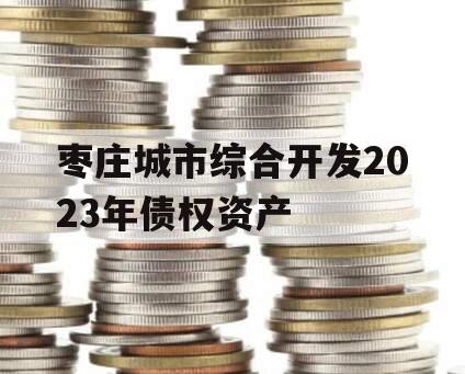 枣庄城市综合开发2023年债权资产