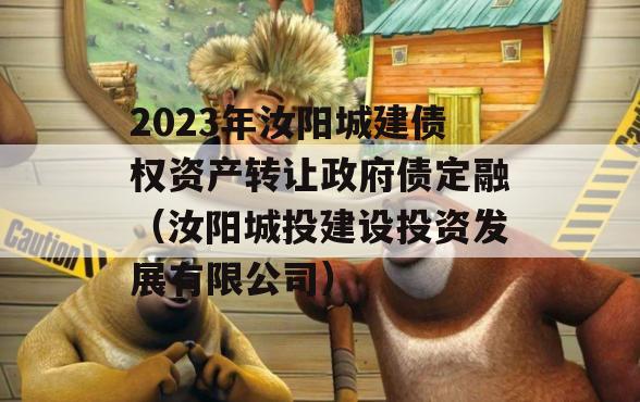 2023年汝阳城建债权资产转让政府债定融（汝阳城投建设投资发展有限公司）