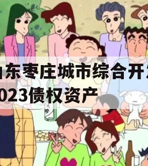 山东枣庄城市综合开发2023债权资产