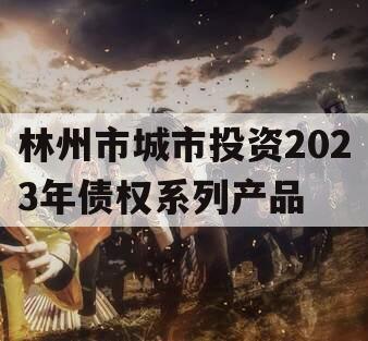 林州市城市投资2023年债权系列产品