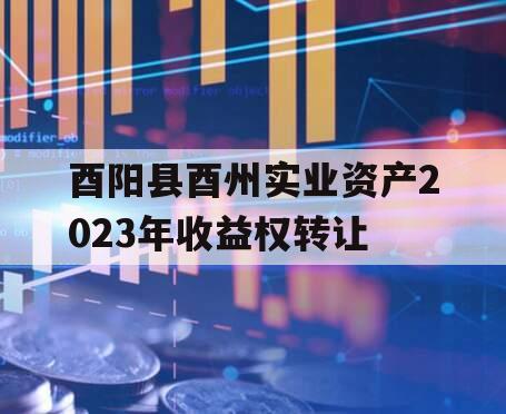 酉阳县酉州实业资产2023年收益权转让