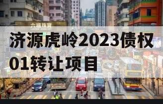 济源虎岭2023债权01转让项目