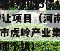 济源虎岭2023债权01转让项目（河南省济源市虎岭产业集聚区属于哪个镇）