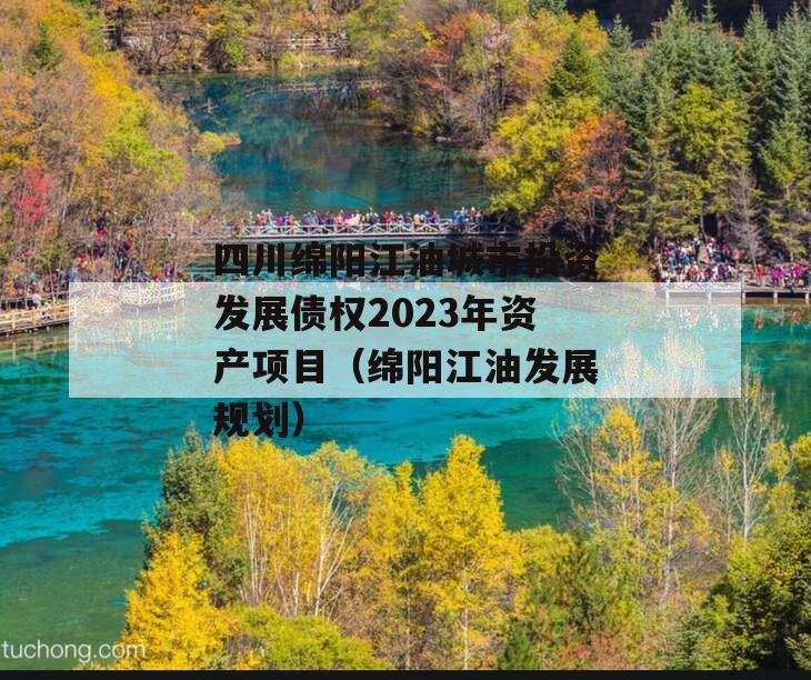 四川绵阳江油城市投资发展债权2023年资产项目（绵阳江油发展规划）