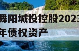 舞阳城投控股2023年债权资产