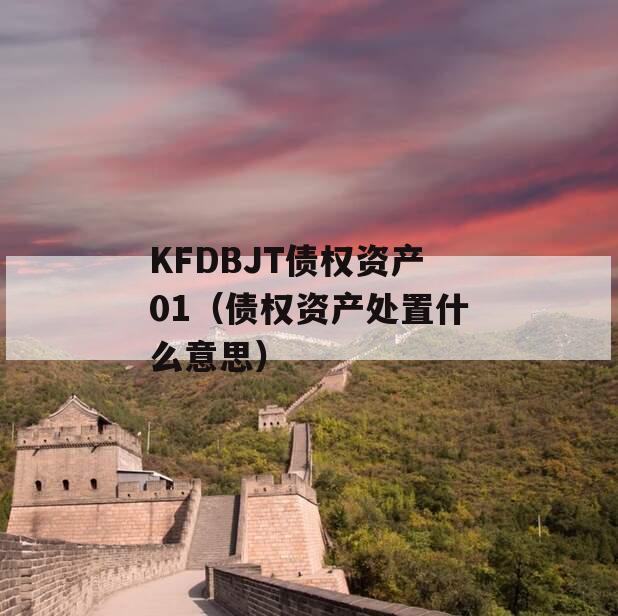 KFDBJT债权资产01（债权资产处置什么意思）