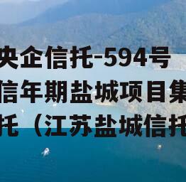 大央企信托-594号政信年期盐城项目集合信托（江苏盐城信托）