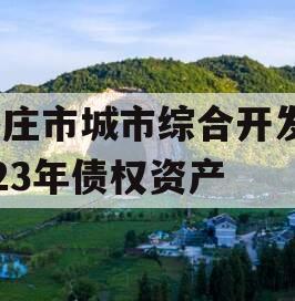 枣庄市城市综合开发2023年债权资产