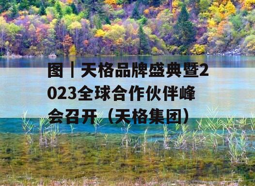 图｜天格品牌盛典暨2023全球合作伙伴峰会召开（天格集团）