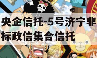 央企信托-5号济宁非标政信集合信托