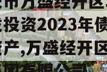 重庆市万盛经开区城市开发投资2023年债权资产,万盛经开区开投集团有限公司