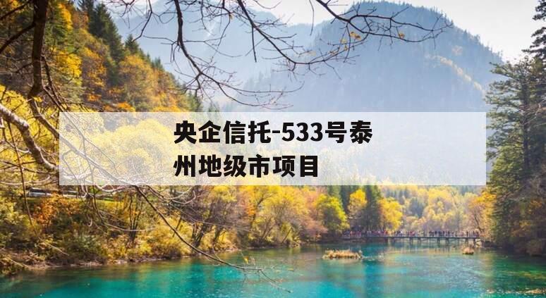 央企信托-533号泰州地级市项目