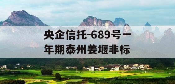 央企信托-689号一年期泰州姜堰非标