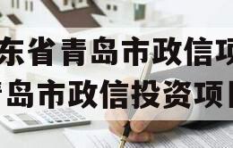 山东省青岛市政信项目,青岛市政信投资项目