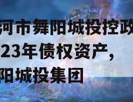 漯河市舞阳城投控政信2023年债权资产,舞阳城投集团