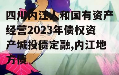 四川内江人和国有资产经营2023年债权资产城投债定融,内江地方债