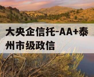 大央企信托-AA+泰州市级政信