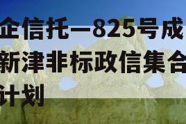 央企信托—825号成都新津非标政信集合信托计划