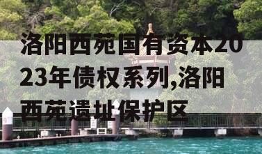 洛阳西苑国有资本2023年债权系列,洛阳西苑遗址保护区