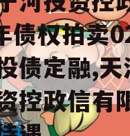 天津宁河投资控政信2023年债权拍卖02号城投债定融,天津宁河投资控政信有限公司工资待遇