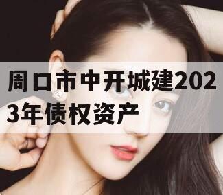 周口市中开城建2023年债权资产