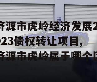 济源市虎岭经济发展2023债权转让项目,济源市虎岭属于哪个区