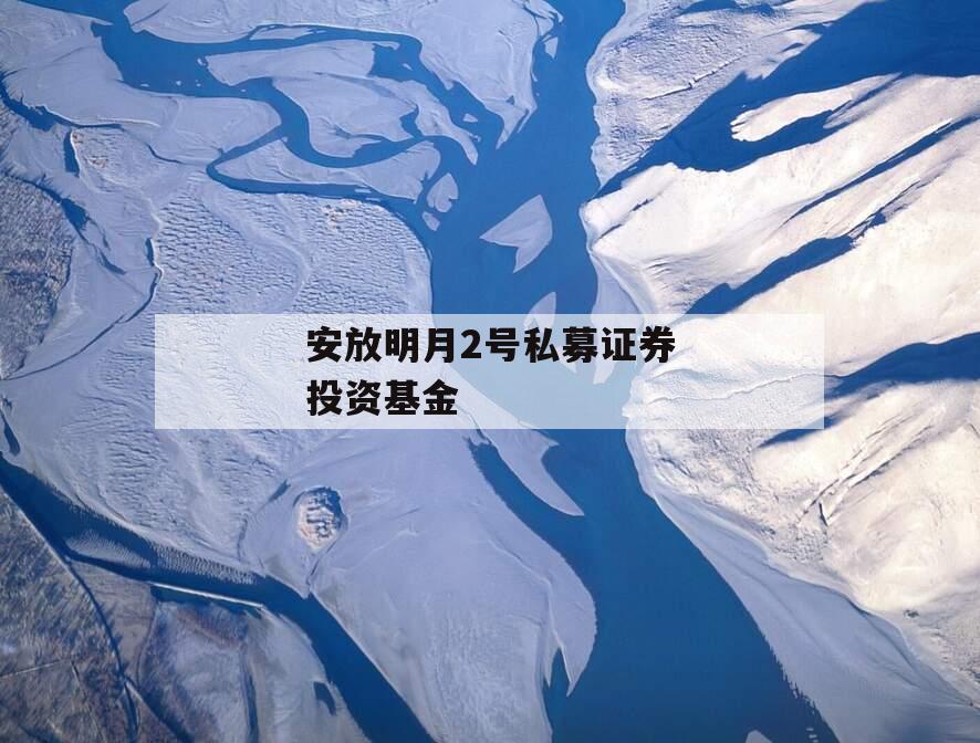 安放明月2号私募证券投资基金