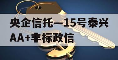 央企信托—15号泰兴AA+非标政信