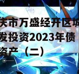 重庆市万盛经开区城市开发投资2023年债权资产（二）