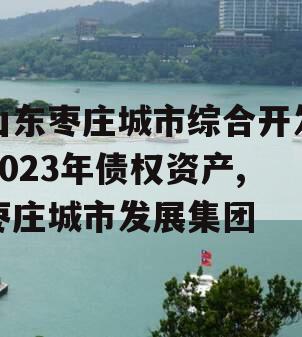 山东枣庄城市综合开发2023年债权资产,枣庄城市发展集团