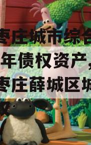 山东枣庄城市综合开发2023年债权资产,山东枣庄薛城区城市建设债权