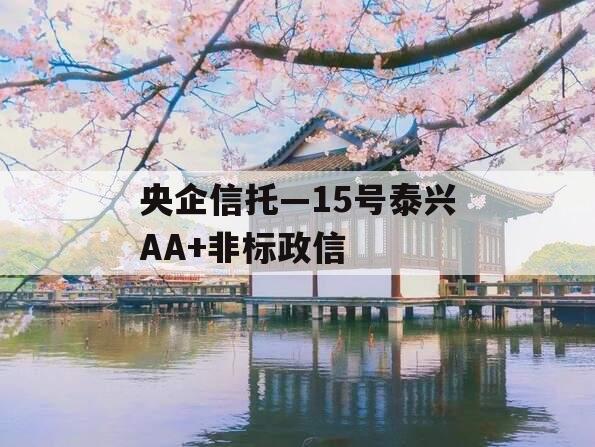 央企信托—15号泰兴AA+非标政信