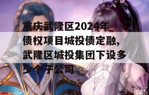 重庆武隆区2024年债权项目城投债定融,武隆区城投集团下设多少个子公司