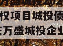 重庆万盛城投2024年债权项目城投债定融,重庆万盛城投企业债索通