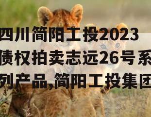 四川简阳工投2023债权拍卖志远26号系列产品,简阳工投集团