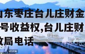 山东枣庄台儿庄财金D1号收益权,台儿庄财政局电话