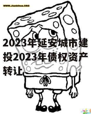 2023年延安城市建投2023年债权资产转让