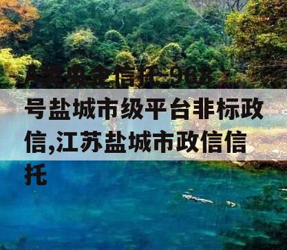 A类央企信托-968号盐城市级平台非标政信,江苏盐城市政信信托