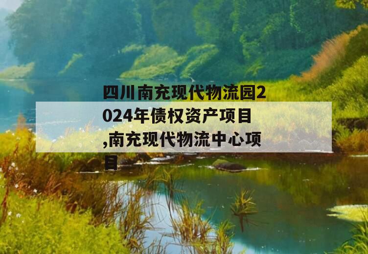 四川南充现代物流园2024年债权资产项目,南充现代物流中心项目