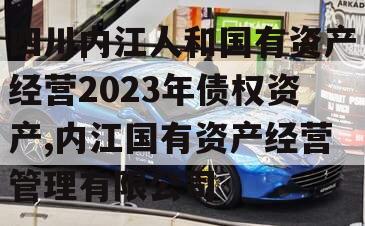 四川内江人和国有资产经营2023年债权资产,内江国有资产经营管理有限公司