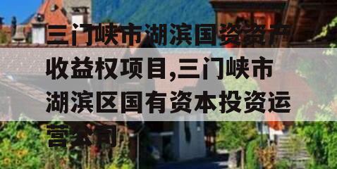 三门峡市湖滨国资资产收益权项目,三门峡市湖滨区国有资本投资运营公司