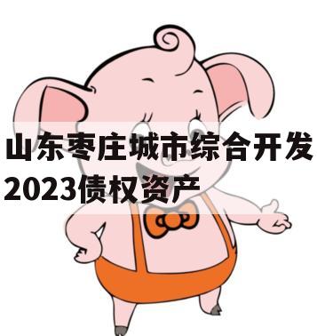 山东枣庄城市综合开发2023债权资产