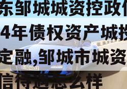 山东邹城城资控政信2024年债权资产城投债定融,邹城市城资控政信待遇怎么样