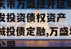 重庆市万盛经开区城市开发投资债权资产（二）城投债定融,万盛城投公司