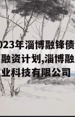 2023年淄博融锋债权融资计划,淄博融盛矿业科技有限公司