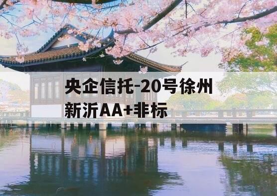 央企信托-20号徐州新沂AA+非标