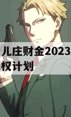 台儿庄财金2023年债权计划