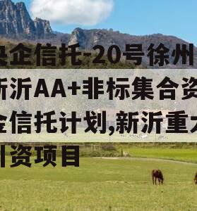 央企信托-20号徐州新沂AA+非标集合资金信托计划,新沂重大引资项目